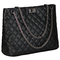 Ladies Shoulder Bags Chain Straps Handle Womens' Tote Handbag PU Leather Fashion Diamond Pattern Totes Bag supplier