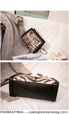 Ready To Ship Promotional Leather Clutch Cheap Tote Bag Chain Handle Good Design Handbag Cheap Cost Handbag supplier