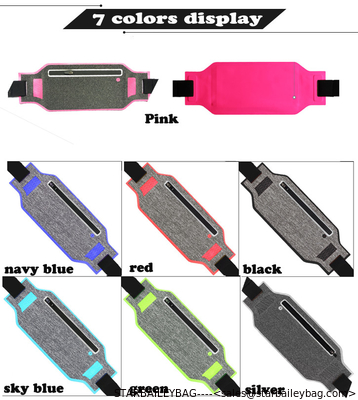 Slim Waist Bum Bag Lightweight Sports Waist Packs Waterproof for Fitness Gym Waist Bag Wholesales Fanny Belts Bag supplier