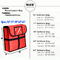 Custom 1680D polyester food Delivery Bag Wholesales Thermal Insulation Shipping cooler Bags supplier