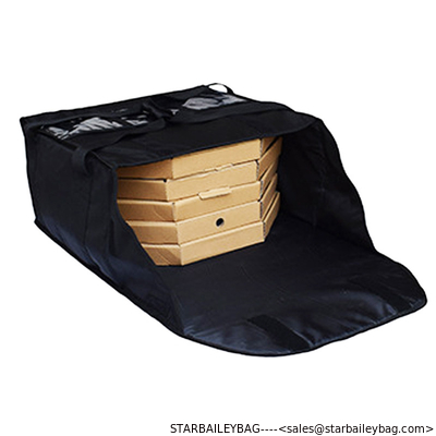 18" Pizza Delivery Bags Insulation Waterproof Picnic Bags Hollowcore Board Construction Food insulated cooler bag supplier