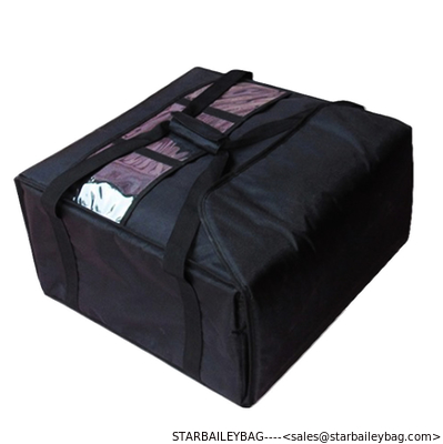 18" Pizza Delivery Bags Insulation Waterproof Picnic Bags Hollowcore Board Construction Food insulated cooler bag supplier