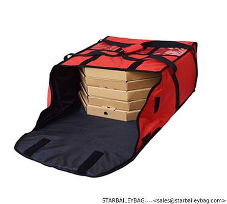 18" Pizza Delivery Bags Insulation Waterproof Picnic Bags Hollowcore Board Construction Food insulated cooler bag supplier