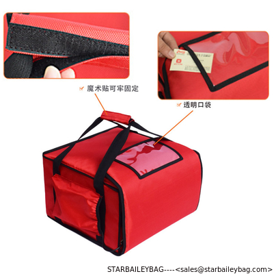 Ready To Ship: Pizzal Warmer Bag Heated Pads System Keep Temperature Food Delivery Lunch Cooler Bag supplier