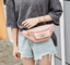 Pink color cute waist bag for promotional pack supplier from China supplier