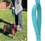 Ready To Ship: Pets Leashes Nylon Webbing Retractable Double Handle EVA Wrist Dog Chains Leash supplier