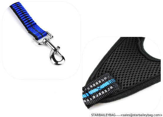 Custom Middle Size Nylon Spandex Pets Leashes Comfortable Wrist Custom Dog Chains Reflective Elastic Leash supplier