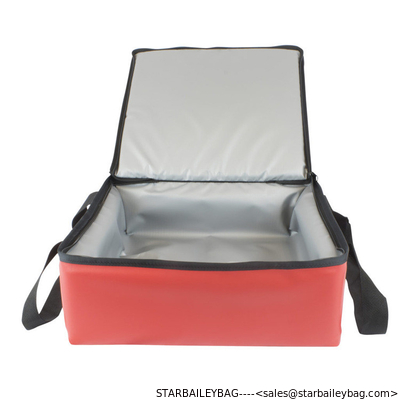 Custom Waterproof Lunch Bag 500D Tarpaulin Pizzal Cooler Bag TPU Lunch Insulated Supplier supplier