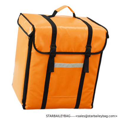 Ready To Ship: 38L Food Delivery backpack SMALL Capacity Waterproof 1680D Polyester Al-films Tube Frame Insulated Cooler supplier