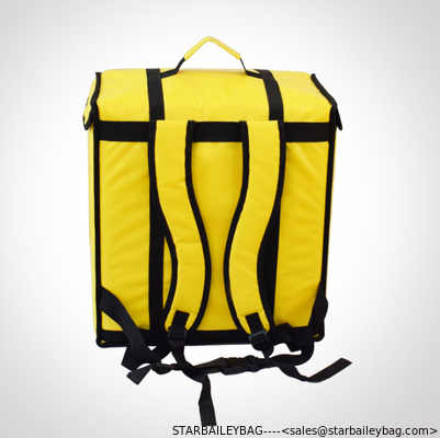 Ready To Ship: 38L Food Delivery backpack SMALL Capacity Waterproof 1680D Polyester Al-films Tube Frame Insulated Cooler supplier