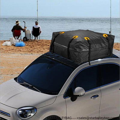 Outdoor luggage for car set tarpaulin bag waterproof 500D polyester 550gsm tarpauline bag supplier