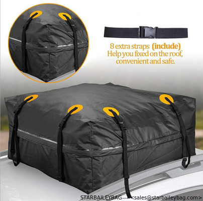 Outdoor luggage for car set tarpaulin bag waterproof 500D polyester 550gsm tarpauline bag supplier