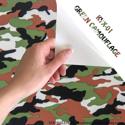 Custom Camouflage Heat Transfer Vinyl for vinil textile camo htv T-shirt iron on digital transfer films supplier