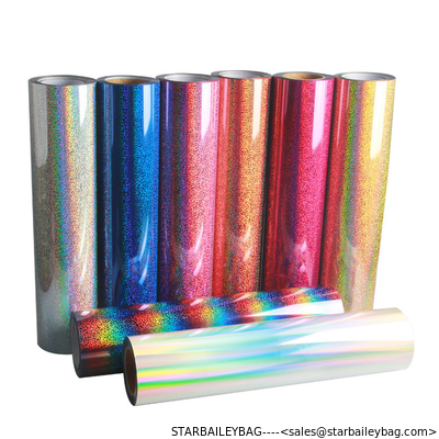 Custom Holographic Heat Transfer Vinyl iridescent chameleon supplier cheap easyweed holo holographic htv film laser supplier