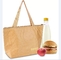 Customized Dupont Cooler Bag  kraft paper small Tyvek lunch bag cooler insulated tote bag supplier