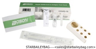 Antigen Test Kit - 5 tests per kit  Home Rapid  test kits for Sars Covid 19 - wholesales and custom CE and TUV