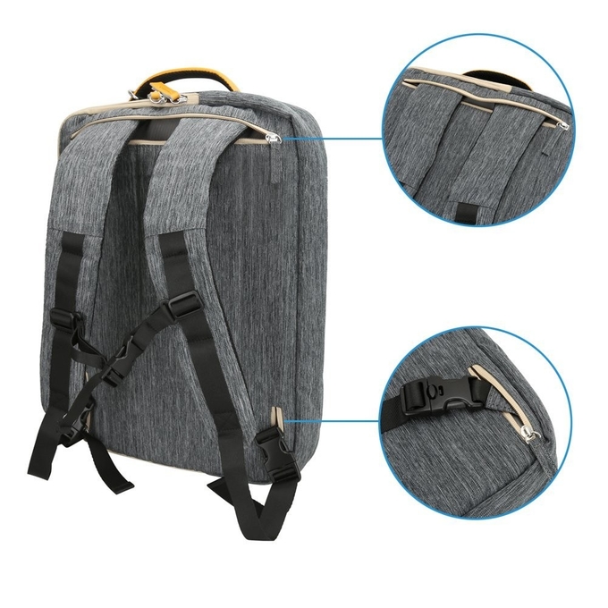 Convertible Laptop Briefcase Backpack and Shoulder Bag,Fashinal Design ...
