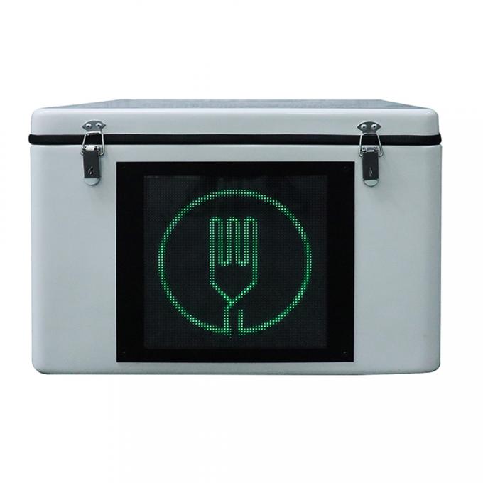 Custom LED Display Cooler Bag PVC Fiberglass EVA Foam Rigid Box 100L